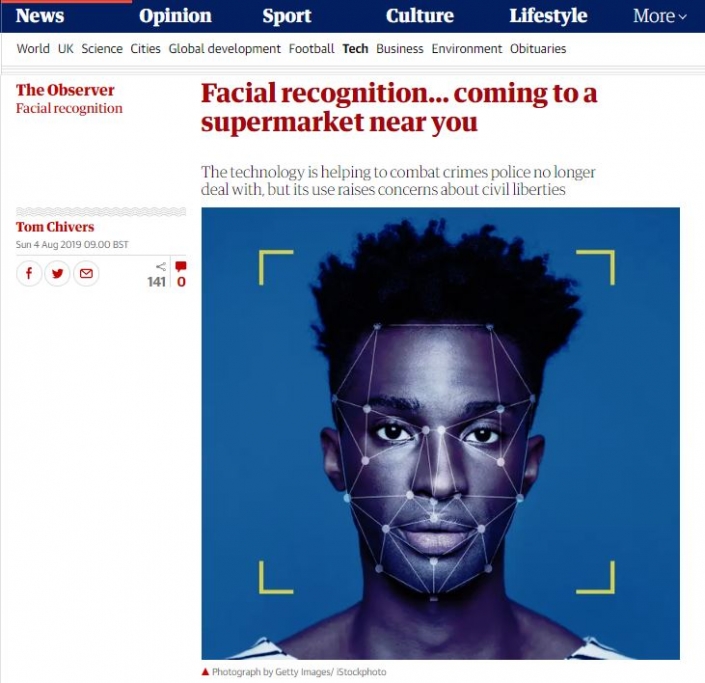 Observer - Facewatch - Facial recognition